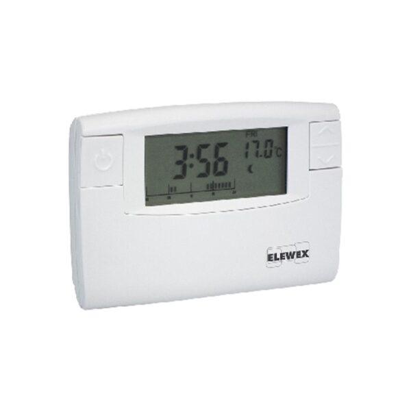 VEMER VE726600 CHRONOS KEY - Cronotermostato Digitale Da Parete, Programmazione Settimanale, Alimentazione A Batterie, Nero - 5